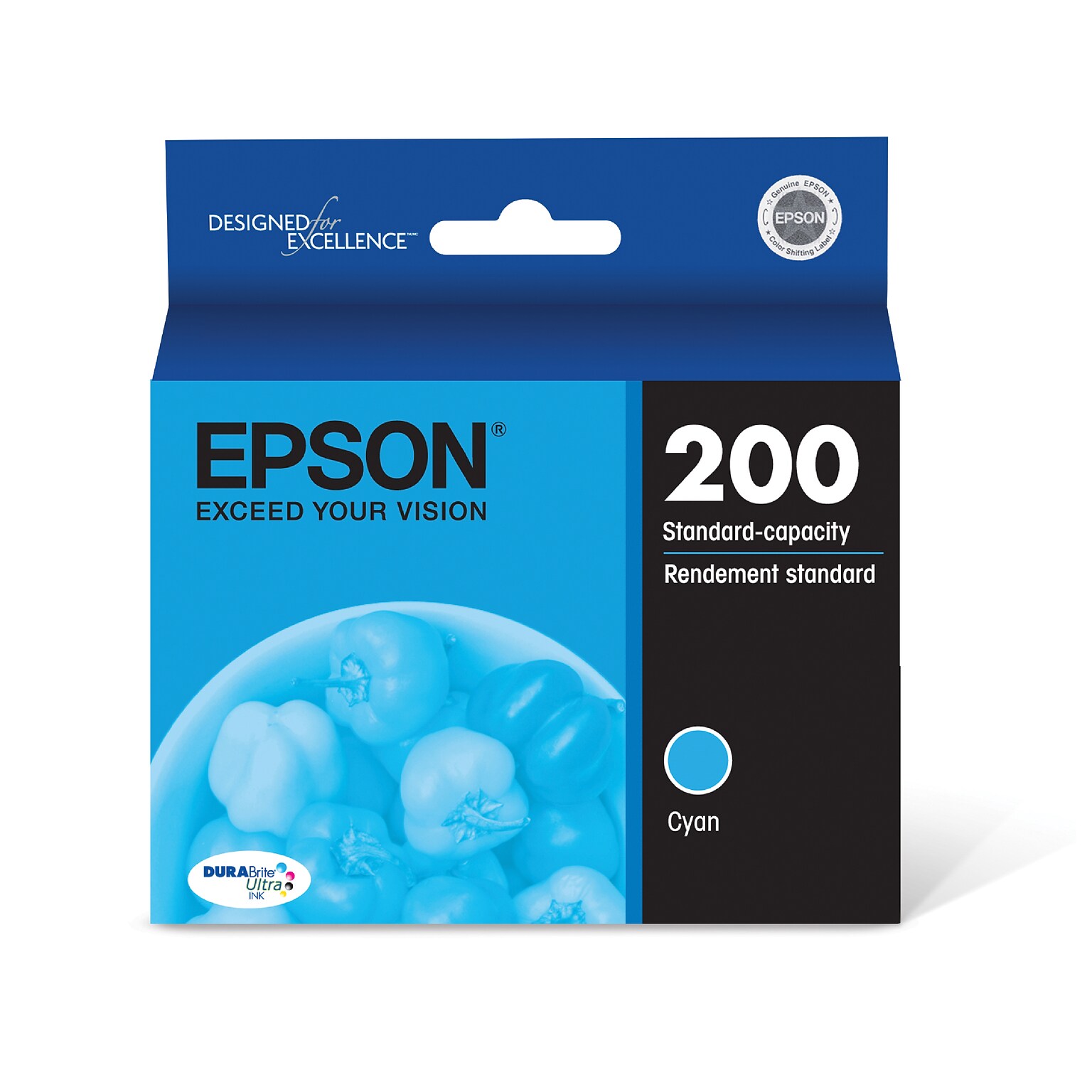 Epson T200 Cyan Standard Yield Ink Cartridge