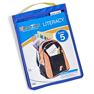 hand2mind VersaTiles Grade 5 Literacy Take Along Pack (85871)
