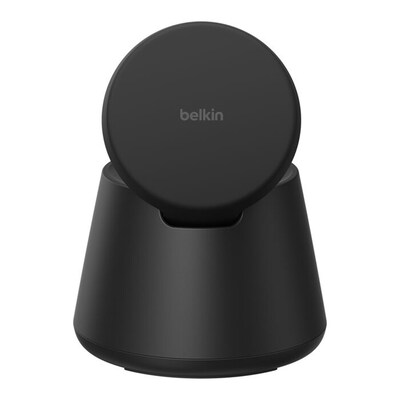 Belkin UltraCharge Magnetic Wireless Charging Station, 25W, 5 ft., Black (WIZ052TTBK)