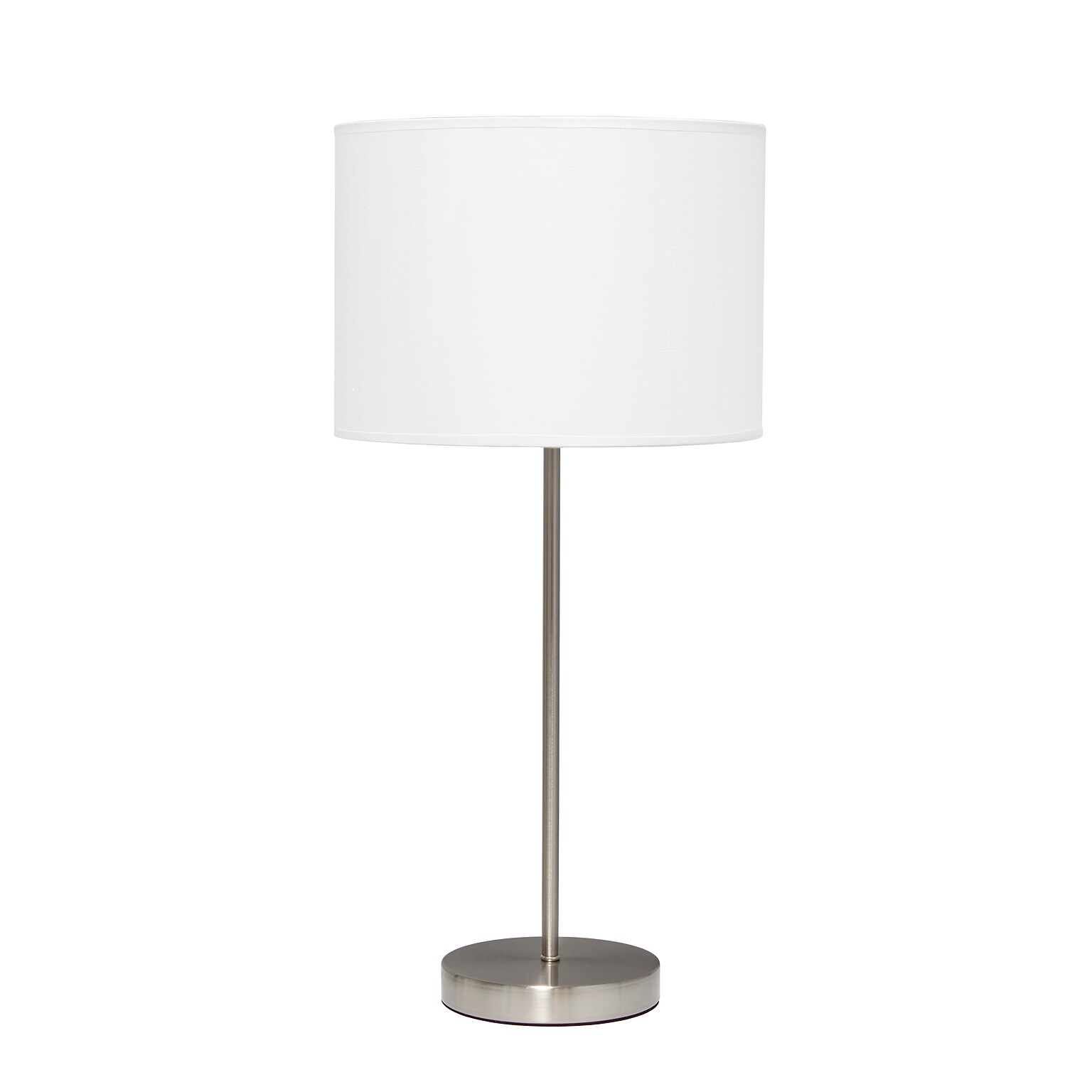 Simple Designs 23 LED Table Lamp, White (LT2040-WHT)