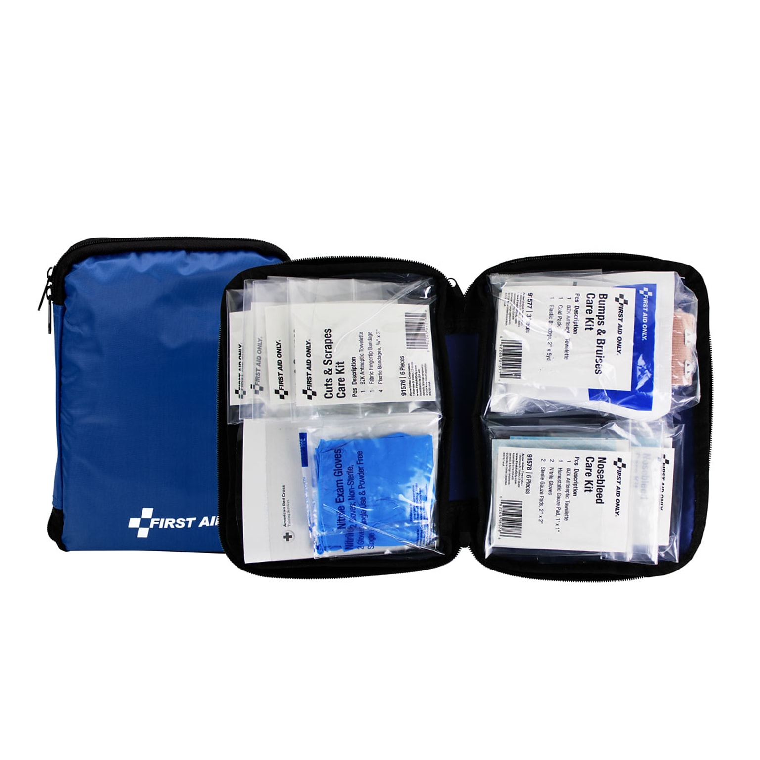 First Aid Only Classroom Care Kit, 47 Pieces, 6 Packs/Carton (91575)
