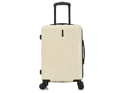 InUSA Drip 22.44 Hardside Carry-On Suitcase, 4-Wheeled Spinner, Sand (IUDRI00S-SAN)
