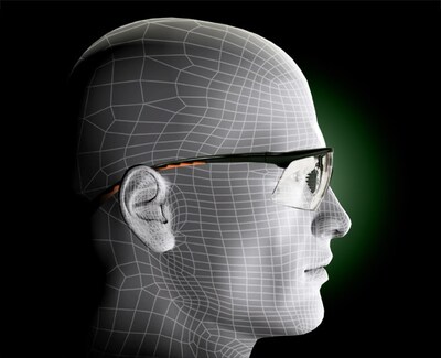 3M Privo Anti-Fog Safety Glasses, Black Lens, 20/Carton (12261-00000)