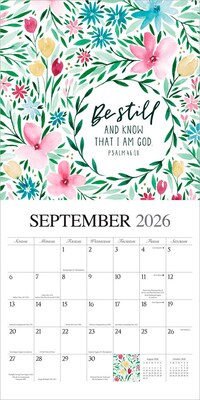 2026 BrownTrout Faith 12" x 12" Monthly Wall Calendar (9781773728698)