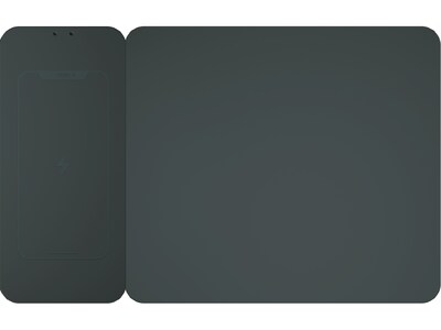 OTM Essentials Non-Skid Wireless Charging Mouse Pad, Gray (ROB-MHIDW)