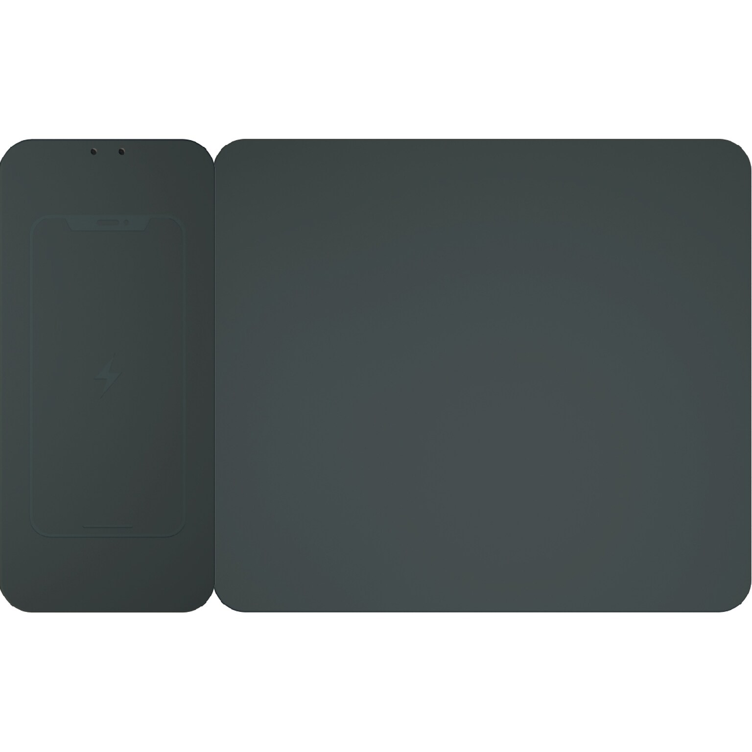 OTM Essentials Non-Skid Wireless Charging Mouse Pad, Gray (ROB-MHIDW)