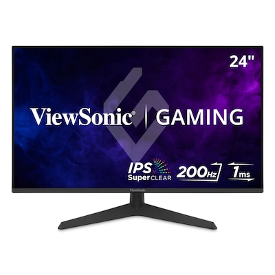 ViewSonic 24 FHD 200Hz LCD AMD FreeSync Gaming Monitor, Built-In Speakers, HDR10, Black (VX2429)