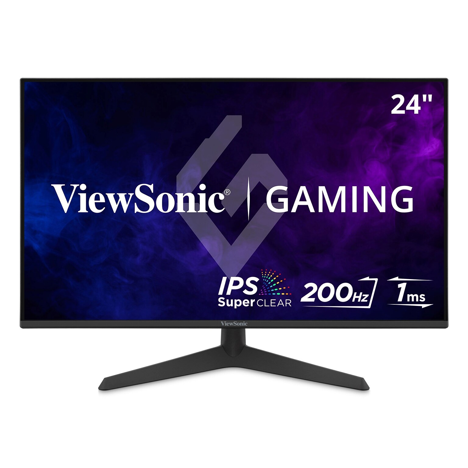 ViewSonic 24 FHD 200Hz LCD AMD FreeSync Gaming Monitor, Built-In Speakers, HDR10, Black (VX2429)