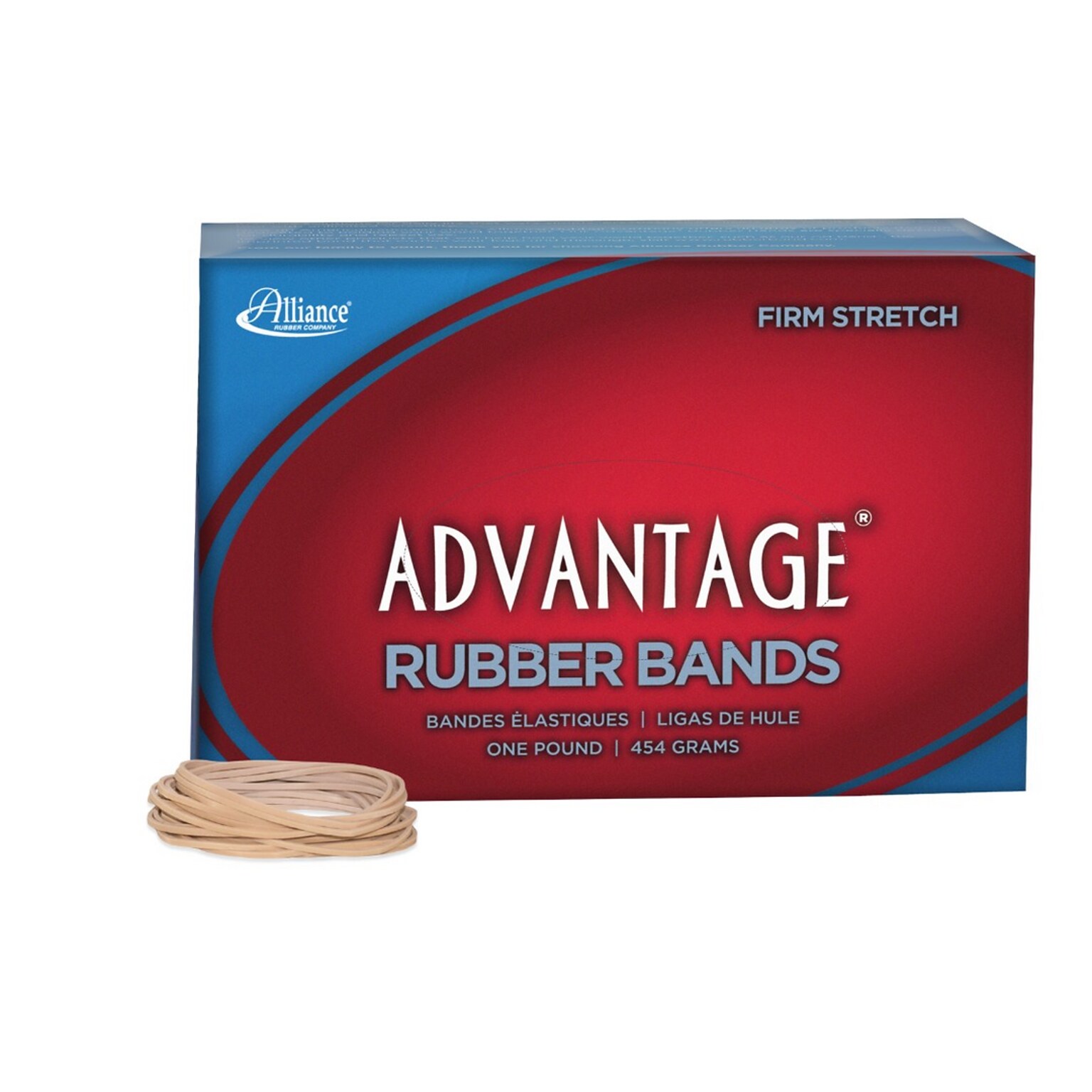 Alliance Advantage Multi-Purpose #14 Rubber Bands, 2 x 1/16, 2250/Pack (26145)