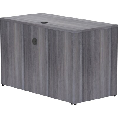 Lorell Essentials Series 48 Return Shell, Weathered Charcoal (LLR69554)