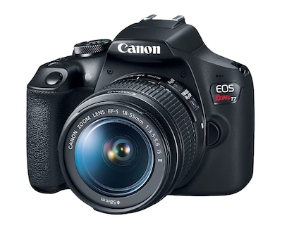 Canon EOS Rebel T7 24.1 Megapixel DSLR Camera, Black (2727C002)