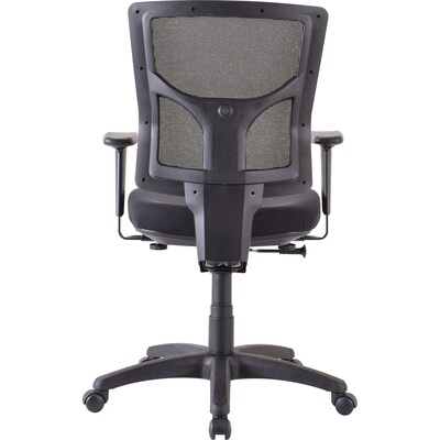 Lorell Conjure Executive Mid-Back Swivel/Tilt Task Chair, Black (LLR62008)