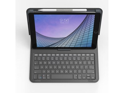 Zagg Messenger Folio 2 10.9" Keyboard and Case for iPad Gen 10, Charcoal (103010812)