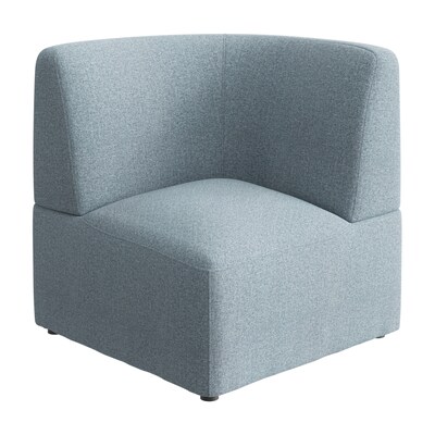Bush Business Furniture Assemble Modular Corner Lounge Chair, Mist Fabric (ASM330MSF-03)