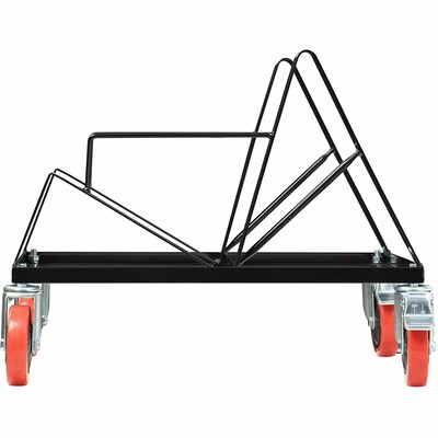 Lorell Steel Stack Chair Dolly, Black (LLR62538)