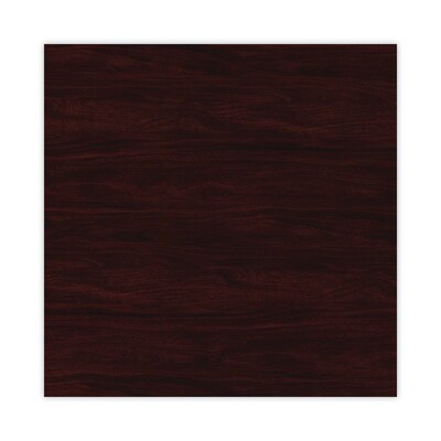 Alera Valencia Series Hutch With Doors, 64 3/4w X 15d X 35 1/2h, Mahogany