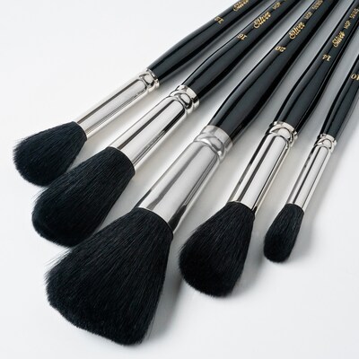 Silver Brush Silver Mops Round Brushes, 5/Pack (SLVMP5664)