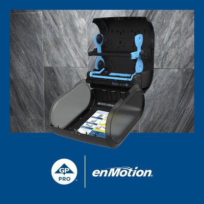 enmotion Automatic Hardwound Paper Towel Dispenser, Black (59462A)