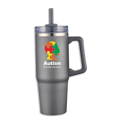 Custom Easy Traveler Stainless Steel Tumbler 30 oz