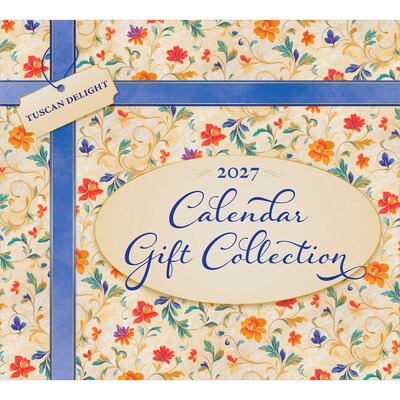 2027 BrownTrout Tuscan Delight 14.25 x 13 Monthly Calendar, Assorted Colors (9798330716258)