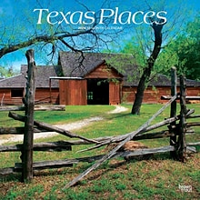 2024 BrownTrout Texas Places 12 x 24 Monthly Wall Calendar (9781975465322)