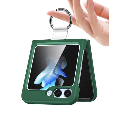 SaharaCase Venture Phone Case for Samsung Galaxy Z Flip6, Shock Absorbing, Cactus Green (CP00585)