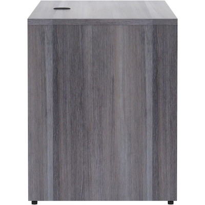 Lorell Essentials Series 66" W Credenza Shell, Gray (LLR69596)