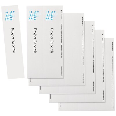 Avery Binder Spine Inserts, 3" Spine Width, White, 15/Pack (89109)