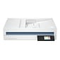 HP ScanJet Enterprise Flow N6600 fnw1 Wireless Duplex Flatbed Document Scanner, White (20G08A#BGJ)