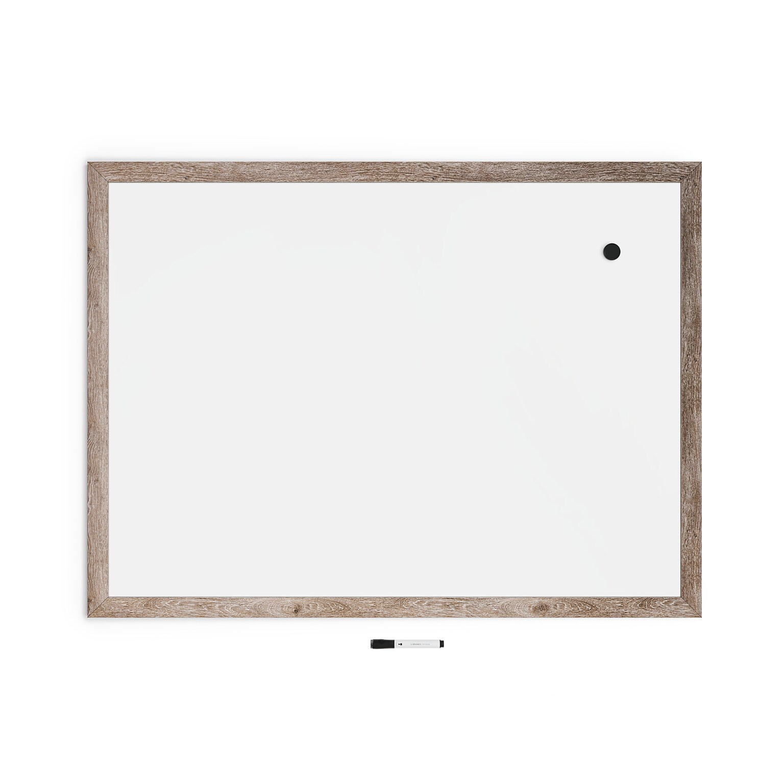 U Brands Steel Dry-Erase Whiteboard, MDF Frame, 3 x 4 (4893U00-01)