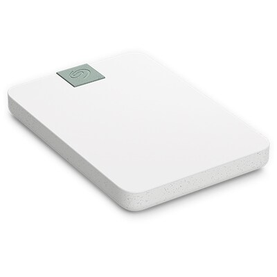 Seagate Ultra Touch 2TB External USB-C Portable Hard Drive, Cloud White (STMA2000400)