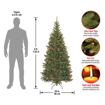National Tree Company Aspen Spruce Artificial Christmas Trees AP7-301-60