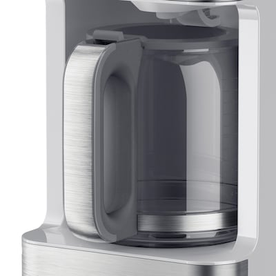 Braun PureFlavor 14-Cup Automatic Drip Coffee Maker, White (KF5650WH)