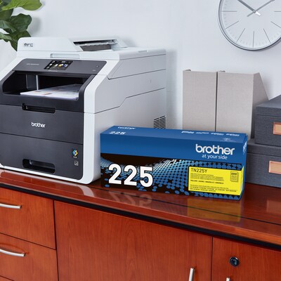 Brother TN-225 Yellow High Yield Toner Cartridge   (TN225Y)