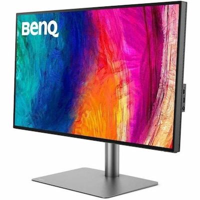 BenQ DesignVue 32 4K UHD IPS 60Hz LED Monitor, HDR10, Built-in Speaker, Height Adjustable, Universal Docking Station, Gray