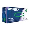 Ambitex V200 Series Powder Free Clear Vinyl Gloves, XL, 100/Box (VXL200)