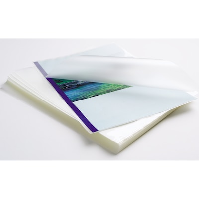 Fellowes Thermal Laminating Pouches Thermal & Cold Laminating Pouches, Letter Size, 5 Mil, 25/Pack (