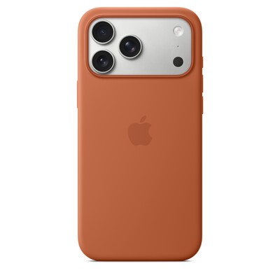 Apple Silicone MagSafe Phone Case for iPhone 17 Pro Max, Terra Cotta (MGFQ4ZM/A)