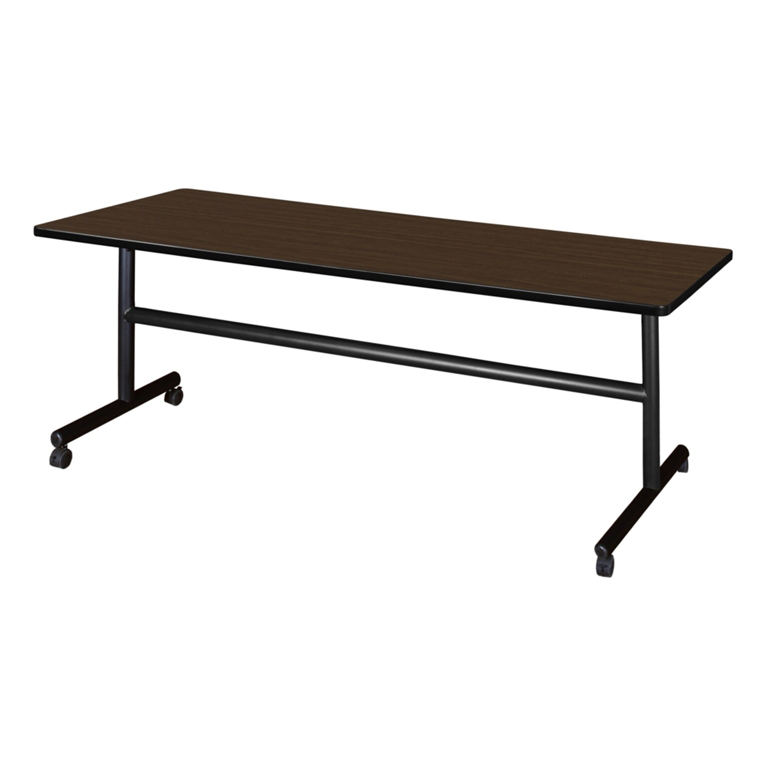 Regency Kobe Flip-Top Training Nesting Table, 72 x 30, Neo Walnut (MKFT7230NW)