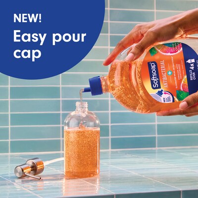 Softsoap Antibacterial Liquid Hand Soap Refill, Crisp Clean Scent, 50 oz. (61048277)
