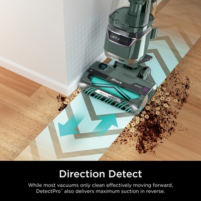 Shark Detect Pro Lift-Away ADV Upright Vacuum, Bagless, Evergreen (LA802)