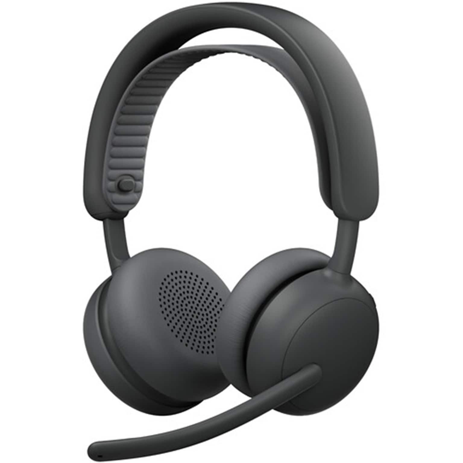 Logitech Zone Wireless 2 ES USB-C Bluetooth Stereo Phone & Computer Headset, UC Certified, Black (981-001502)