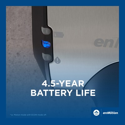 enMotion Gen2 Automatic Wall Mounted Hand Soap/Hand Sanitizer Dispenser, Stainless Steel (52060)