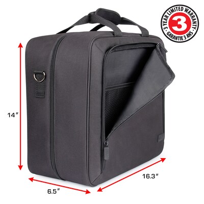 USA Gear S Series Travel Console Case for Xbox Series X or S, Green (GRSLS23100GNWS)