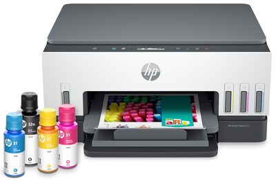 HP Smart Tank 6001 Wireless Color All-in-One Ink Tank Printer Scan, Copy, 2 Years Ink Included, AI Enabled (2H0B9A)