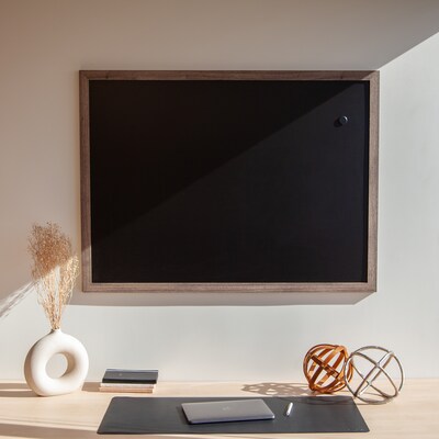 U Brands Chalkboard, Magnetic, 4' x 3', Wood Frame (4895U00-01)