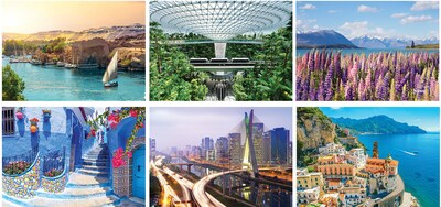 Custom Let's Travel Wall Calendar Spiral