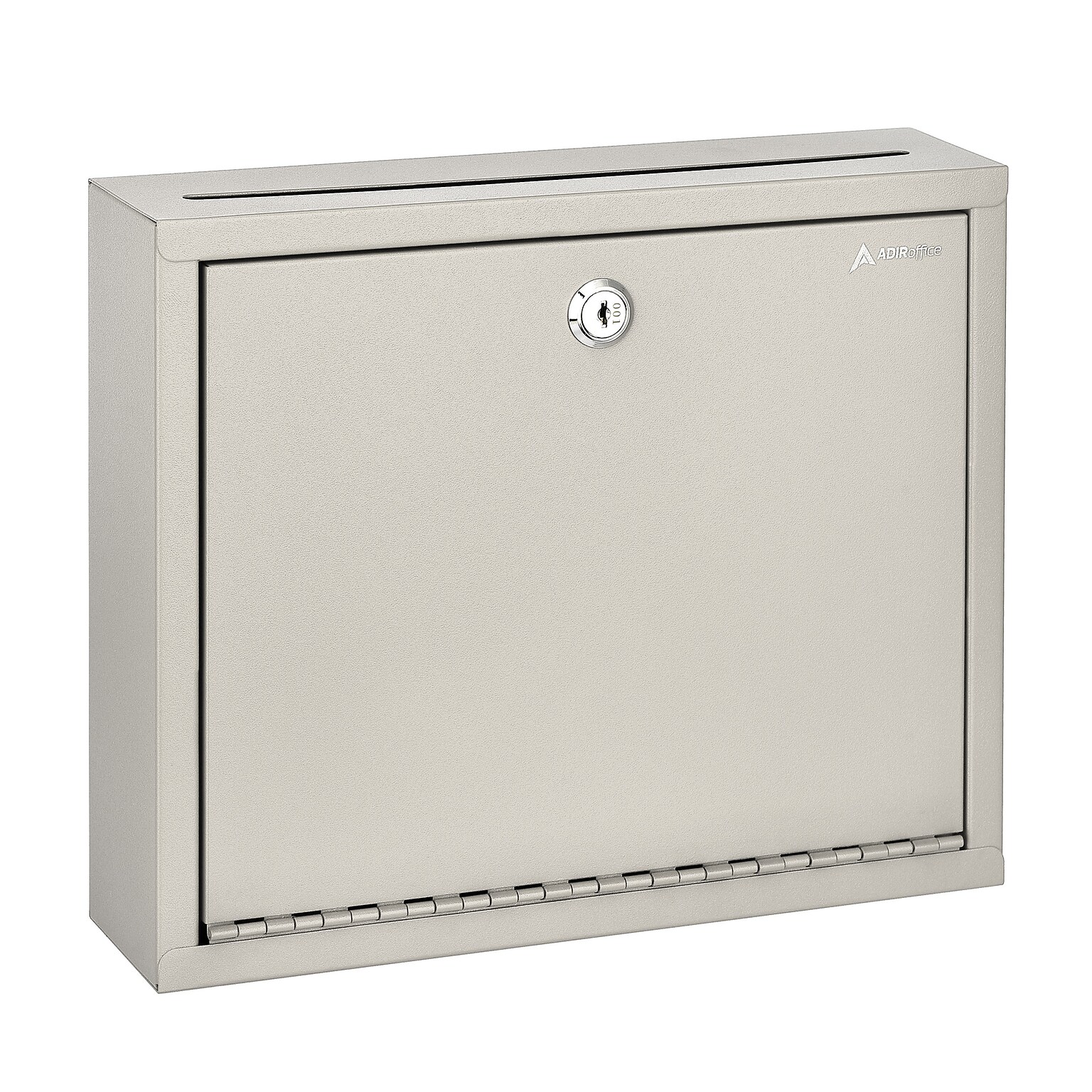 AdirOffice Multipurpose Mailbox Drop Box, Large, Beige (631-03)