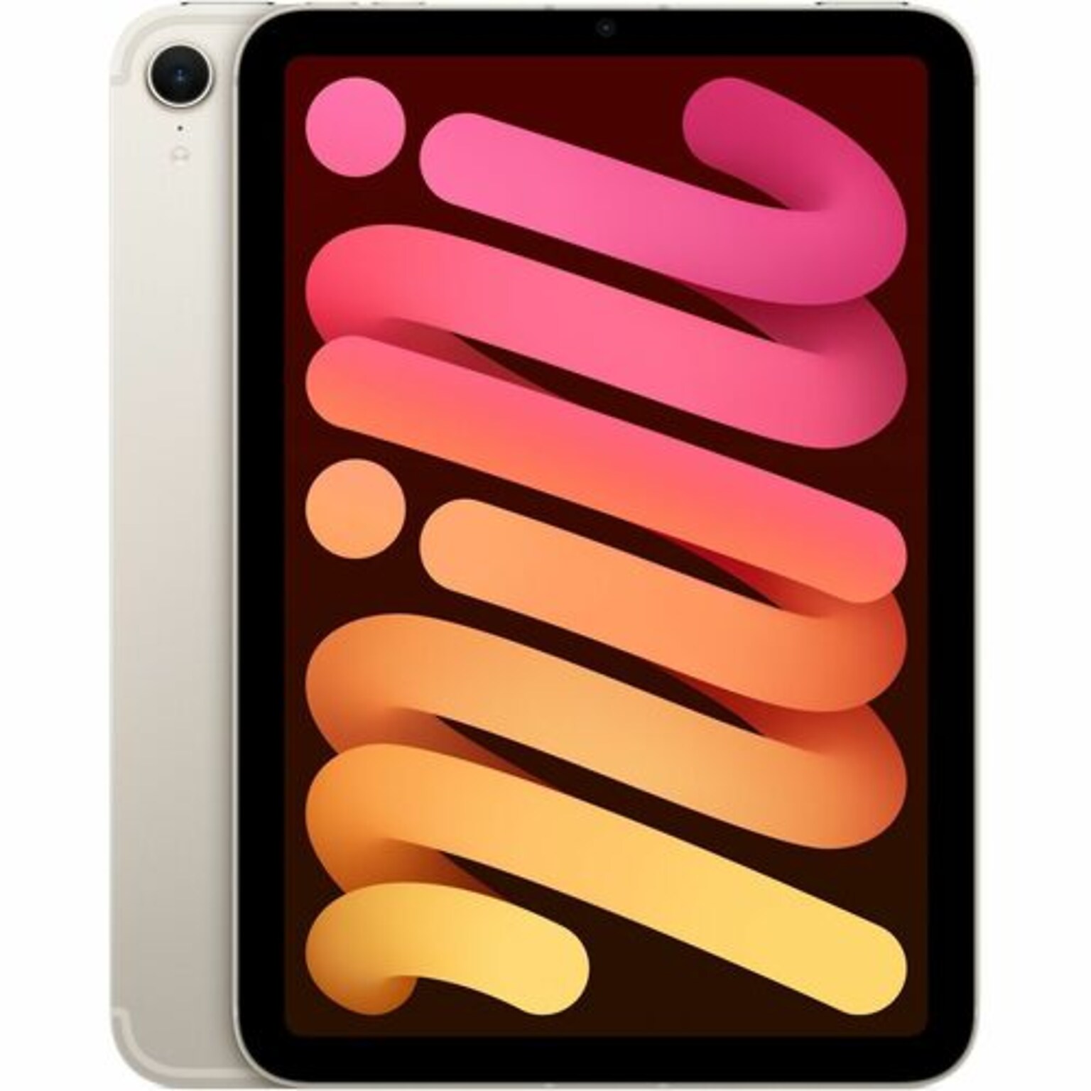 Apple iPad mini (A17 Pro) 8.3 Tablet, Built for Apple Intelligence, Wi-Fi + Cellular, 512GB, StarLight (MYHE3LL/A)