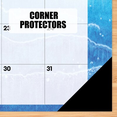 2026 Willow Creek Beaches 17" x 12" Monthly Desk Pad Calendar (57070X)